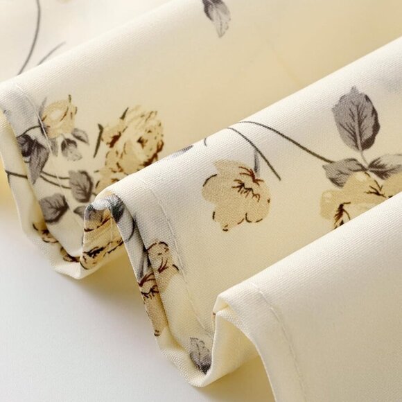 Maxi Skirt for Women Flowy Swing Tiered A-Line Fall Skirt Elastic High Waist Ple - Picture 7 of 8